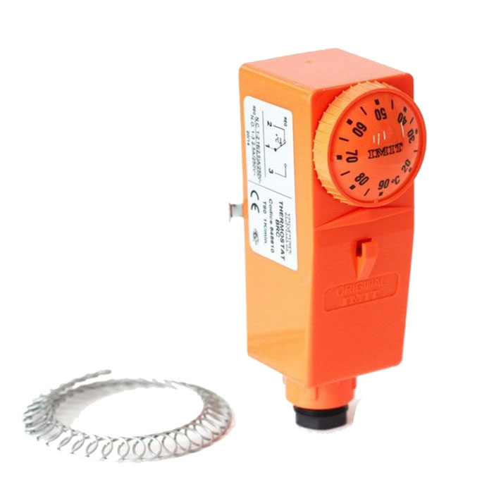 Thermostat de contact 20 - 90 °C avec réglage extérieur